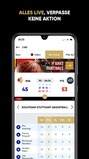 DBB.Scores Screenshot 3