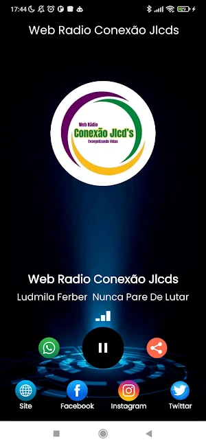 Web Radio Conexão Jlcds Screenshot 3