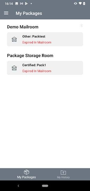 TZ Residential Locker App Screenshot 3