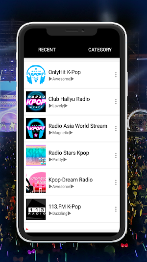 Radio Kpop Music por Internet Screenshot 3