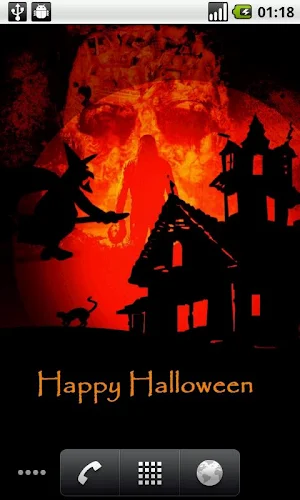 Halloween Live Wallpaper Screenshot 0