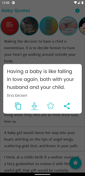 Baby Quotes and Sayings Screenshot 3