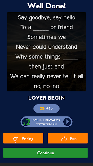 SingMo OPM Lyrics Cash Game Screenshot 1