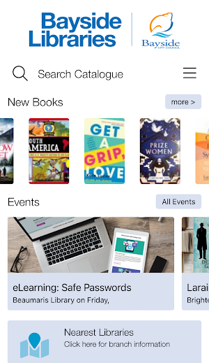 Bayside Library Service Screenshot 0