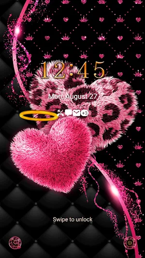 Black Pink Curve - Wallpaper Screenshot 1