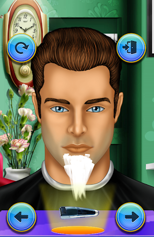 Barber shop Beard and Mustache -Fun Games for Kids Screenshot 3