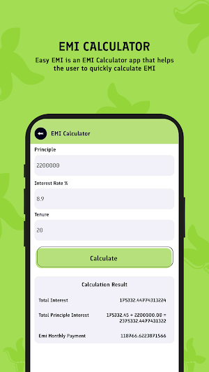 LoanGuru - EMI Loan Calculator Screenshot 1