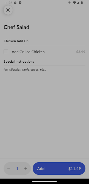 Taza Grill Screenshot 3