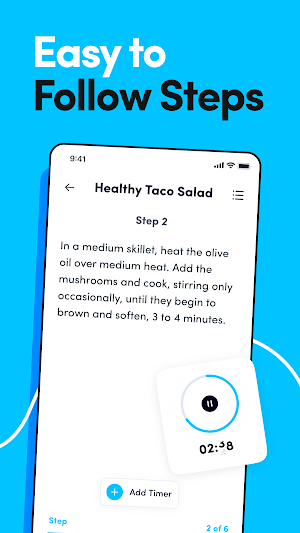 Mealtyme Planner & Recipes Screenshot 2