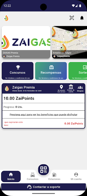 ZAIGAS Premia Screenshot 1