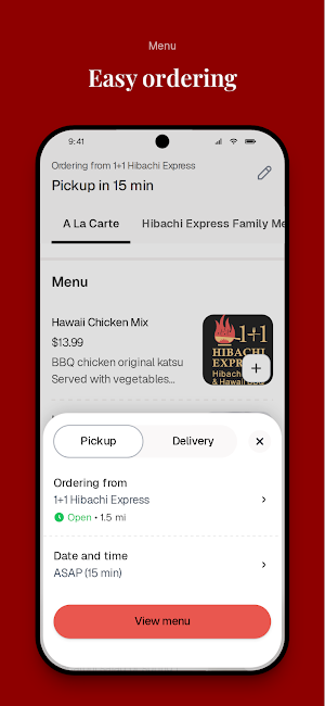 1+1 Hibachi Express Screenshot 2