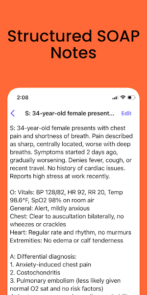 OrbVoice: Medical AI Scribe Screenshot 2