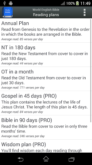 World English Bible Screenshot 3