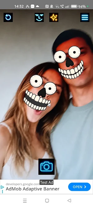 Funny Face Camera FX Screenshot 2