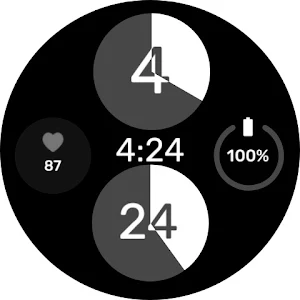 Simple Circle - Watchface Screenshot 2
