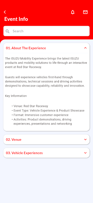 Isuzu Mobility Experience Screenshot 1