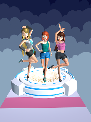 Anime Girl Runner 3d Game Screenshot 0