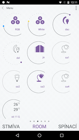 iNELS Home RF Control - Cloud Screenshot 2