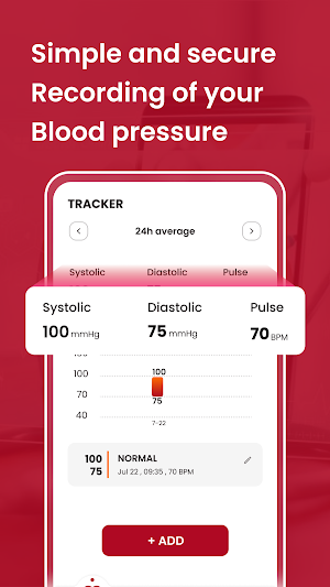 Blood Pressure Tracker Screenshot 0