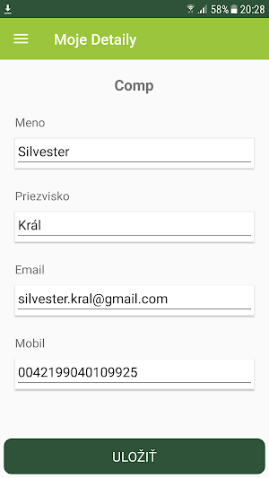 QR Dochádzka Screenshot 2