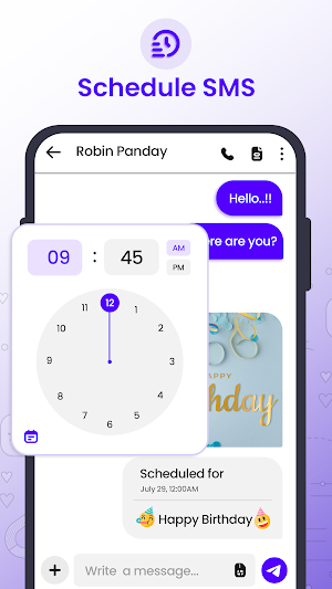 Messages: Chat & SMS Messanger Screenshot 2