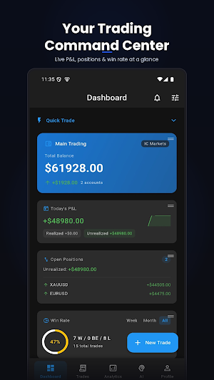 Ai Trading Journal Screenshot 0
