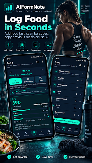 AIFormNote: Workout & Calories Screenshot 3