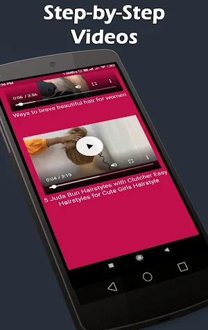 Hairstyles Step by Step for Girls 2020 Video Image Screenshot 1