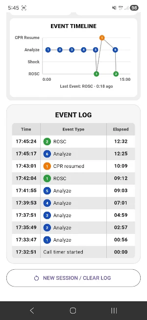 CPR Metronome Screenshot 2