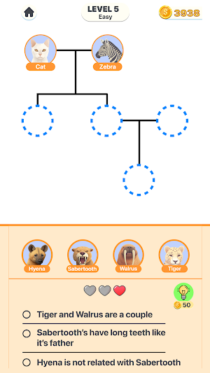 Animal Tree - Logic Puzzles! Screenshot 2
