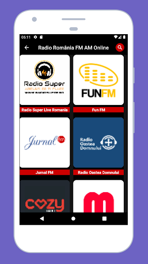 Radio Romania FM and AM Online Screenshot 1