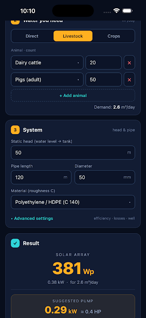 Solar Pump: Solar Pumping Screenshot 1