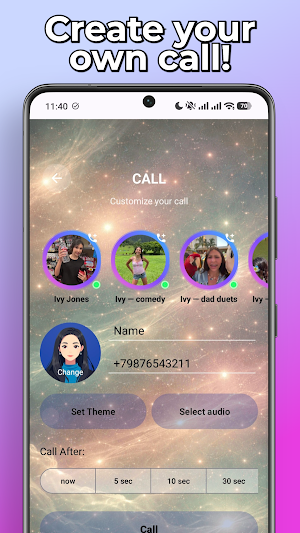Ivy Jones Fake Call & Chat Screenshot 3