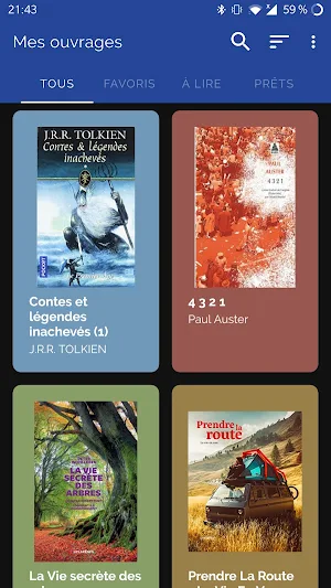 Ma bibliothèque Screenshot 0