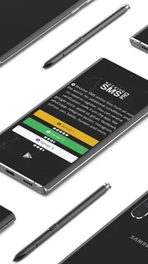 Receive SMS Pro: Online Receiv Screenshot 1