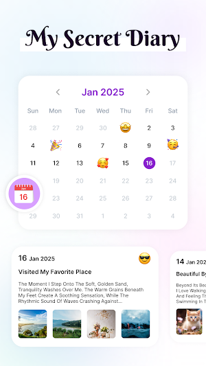 My Secret Diary with Lock Screenshot 1