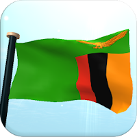 Zambia Flag 3D Live Wallpaper