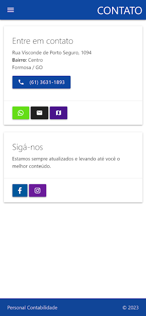 Personal Contabilidade Screenshot 3