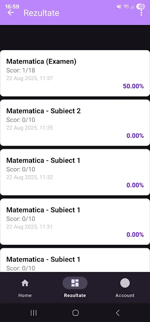 Testare Evaluare Nationala Screenshot 1