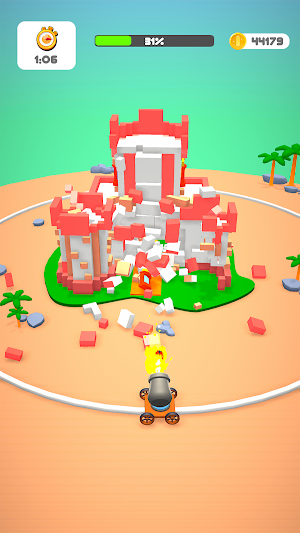 Castle Break: Cannon Shooter Screenshot 1