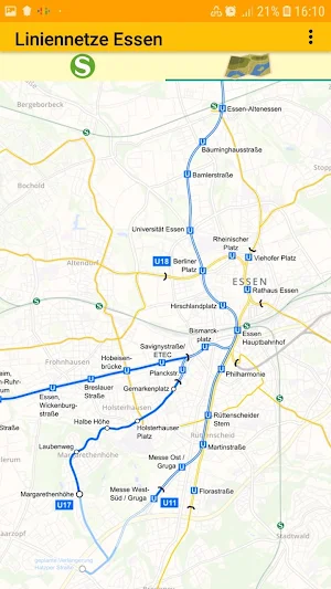 LineNetwork Essen Screenshot 2