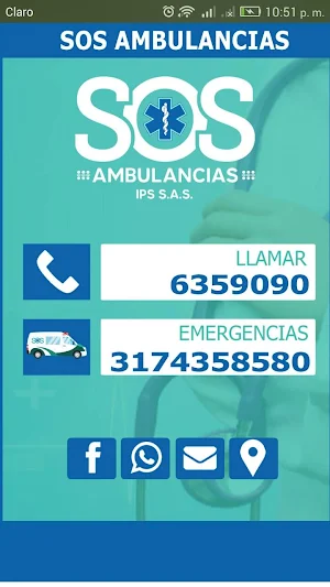 SOS AMBULANCIAS Screenshot 1
