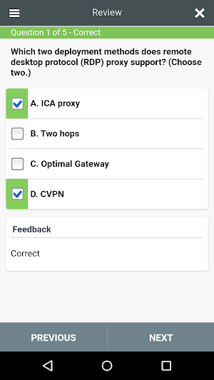 1Y0-230 All-in-One Exam Screenshot 3