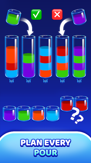 Color Sort Liquid Puzzle Screenshot 2