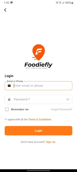 Foodie Fly Screenshot 1