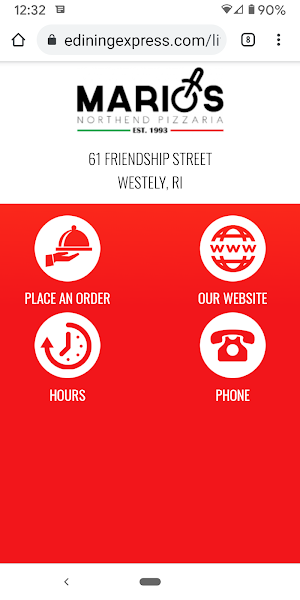 Mario's Northend Pizzaria Screenshot 0