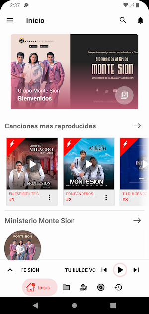 Ministerio Monte Sion Screenshot 1
