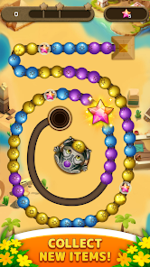 jungle marble shooter Screenshot 2