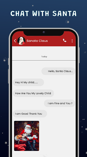 Santa Call live video call Screenshot 2