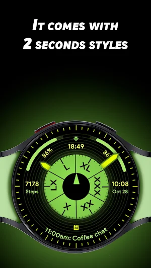 Ultra Analog - Watch face Screenshot 3